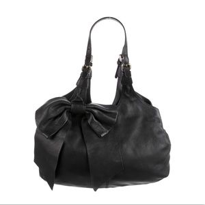 Red Valentino Leather Bow Hobo with dust bag - gently used